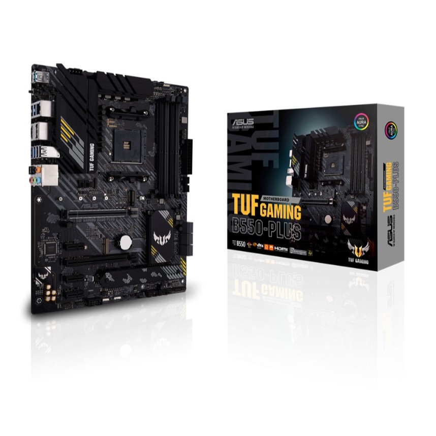 ASUS TUF GAMING B550-PLUS ATX เมนบอร์ด AMD / ซ็อกเก็ต AM4 & DDR4