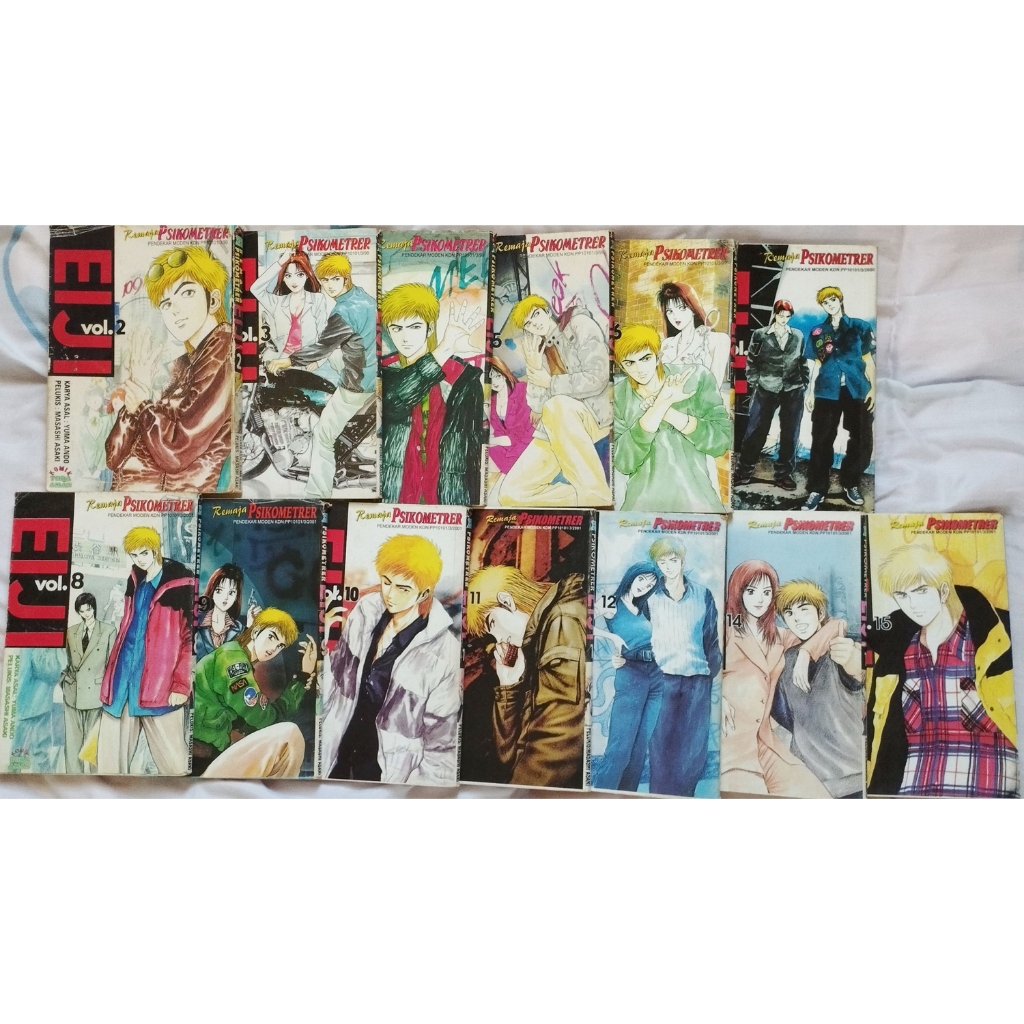 หนังสือการ์ตูนมังงะ Remaja Psikometryer Eiji