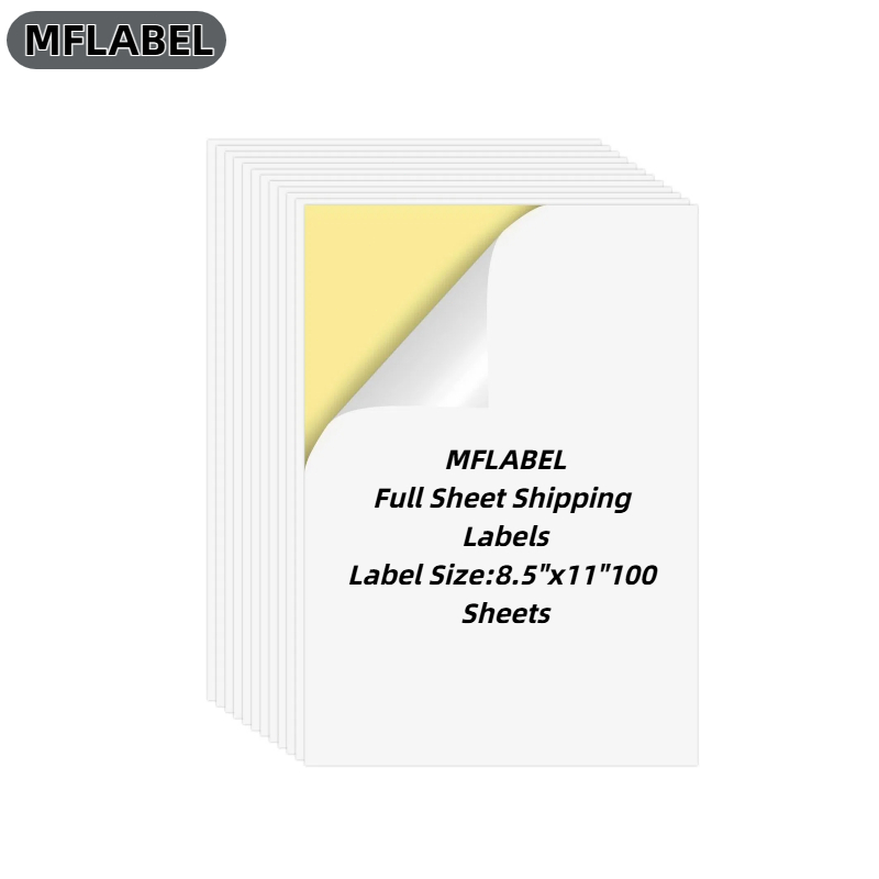 MFLABEL A4 GLOSSY STICKER 200 แผ่น/ A4/90 GSM ADHESIVE PAPER