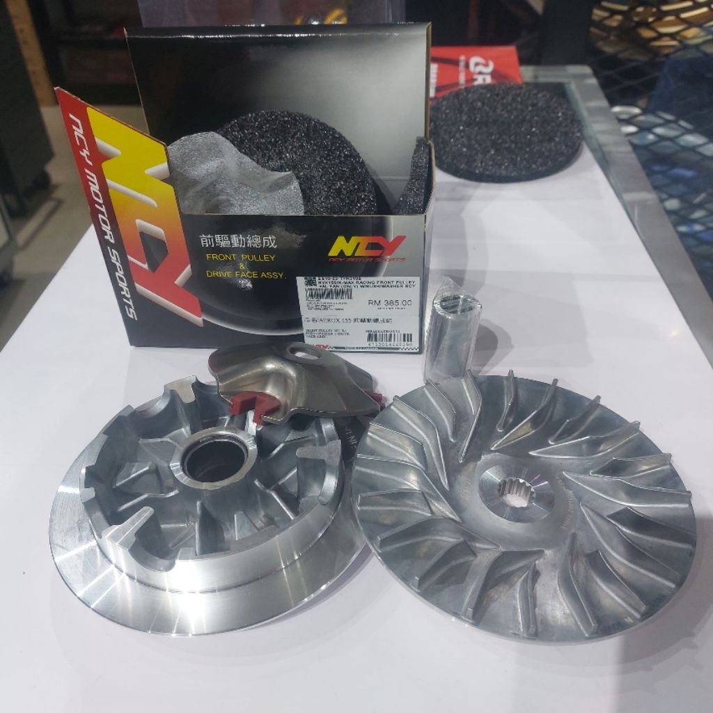 NCY DRIVE FACE MOVABLE RACING FRONT PULLY DEPAN YAMAHA NVX155 NMAX 155