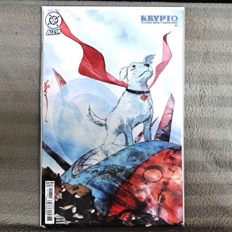 Krypto: The Last Dog of Krypton 1 Dustin Lugen Variant (DC Comics) Ryan North, Mike Norton (FIRST Is