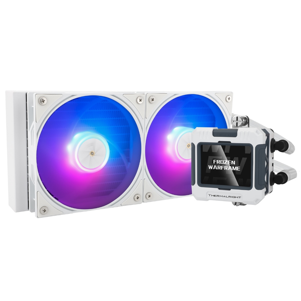 THERMALRIGHT Frozen Warframe PRO ULTRA Series ARGB CPU AIO Liquid Cooler 240 360 420 สีดําสีขาว CPU 