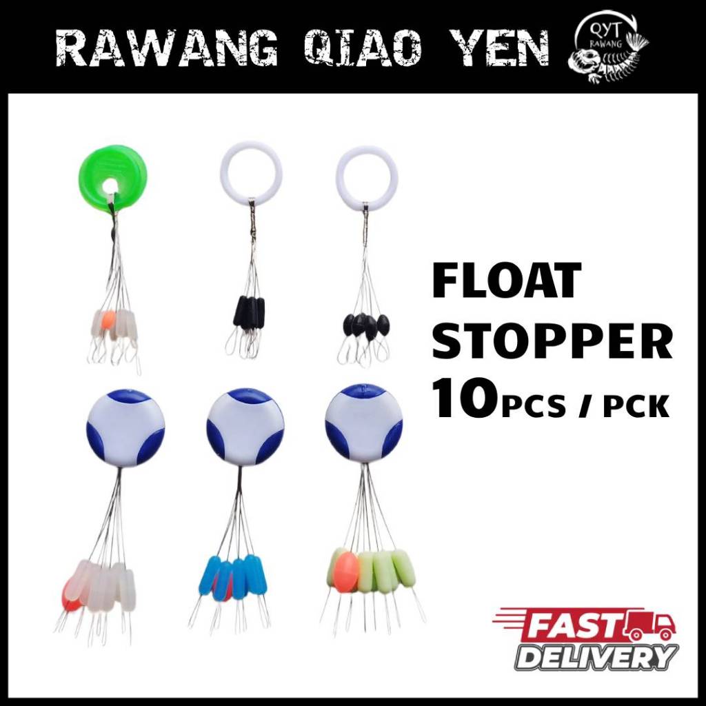 FLOAT STOPPER ตกปลา STOPPER 10 ชิ้น / PCK