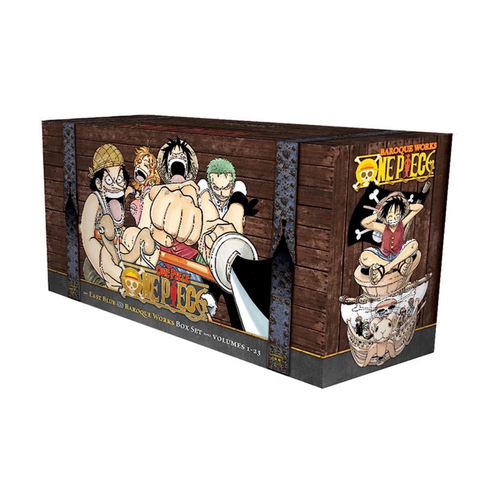 (เวอร์ชั่นภาษาอังกฤษ) ONE PIECE 1-4 ซีซั่นการ์ตูนกล่องครบชุดหนังสือ