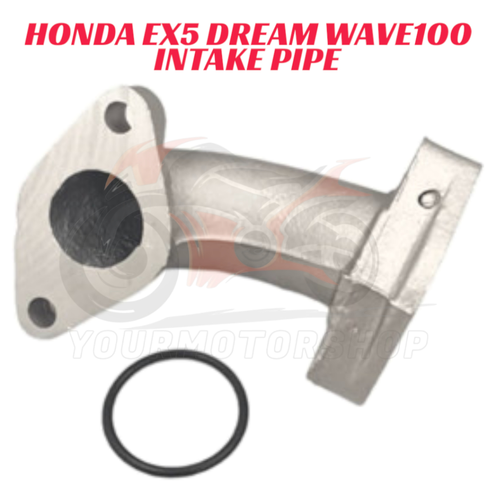 Honda EX5 DREAM WAVE 100 WAVE100 W100 STD ข้อต่อยึดท่อไอดี
