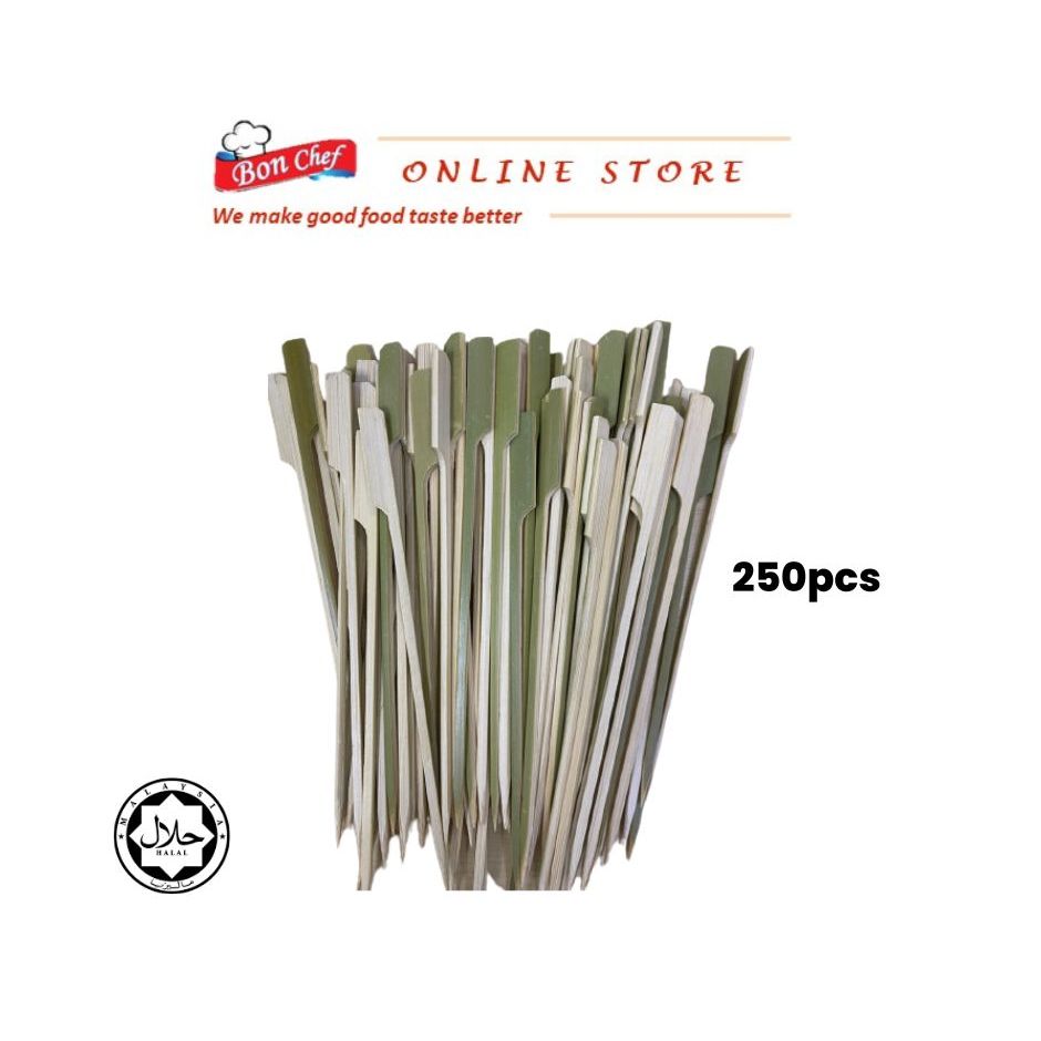250ชิ้นTeppo Hijau Bamboo Stick