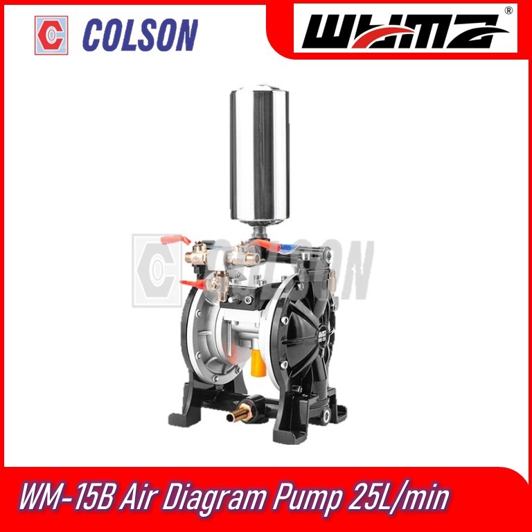 COLSON WM-15B ปั๊มแผนภาพอากาศ 25L/นาที