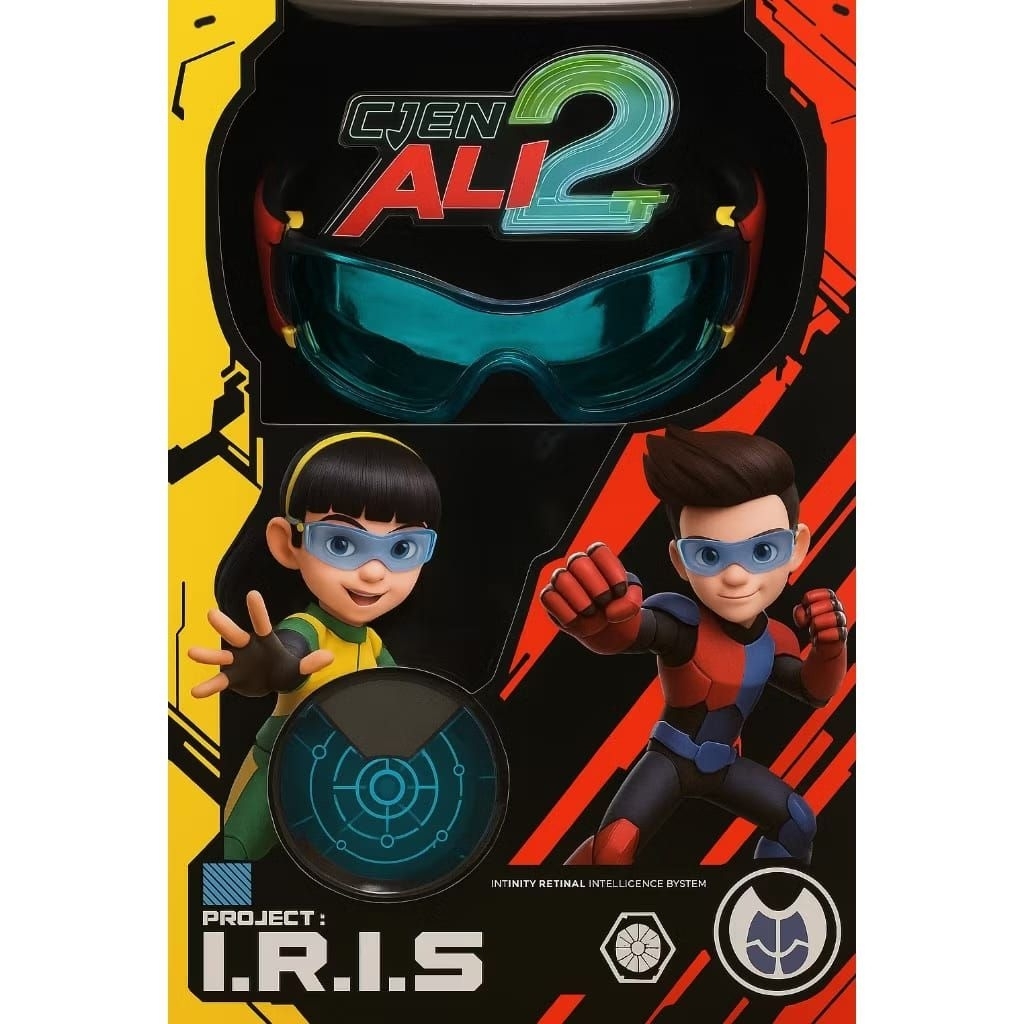 IRIS Spec Ejen Ali Ali Alicia TGV Exclusive Limited Edition