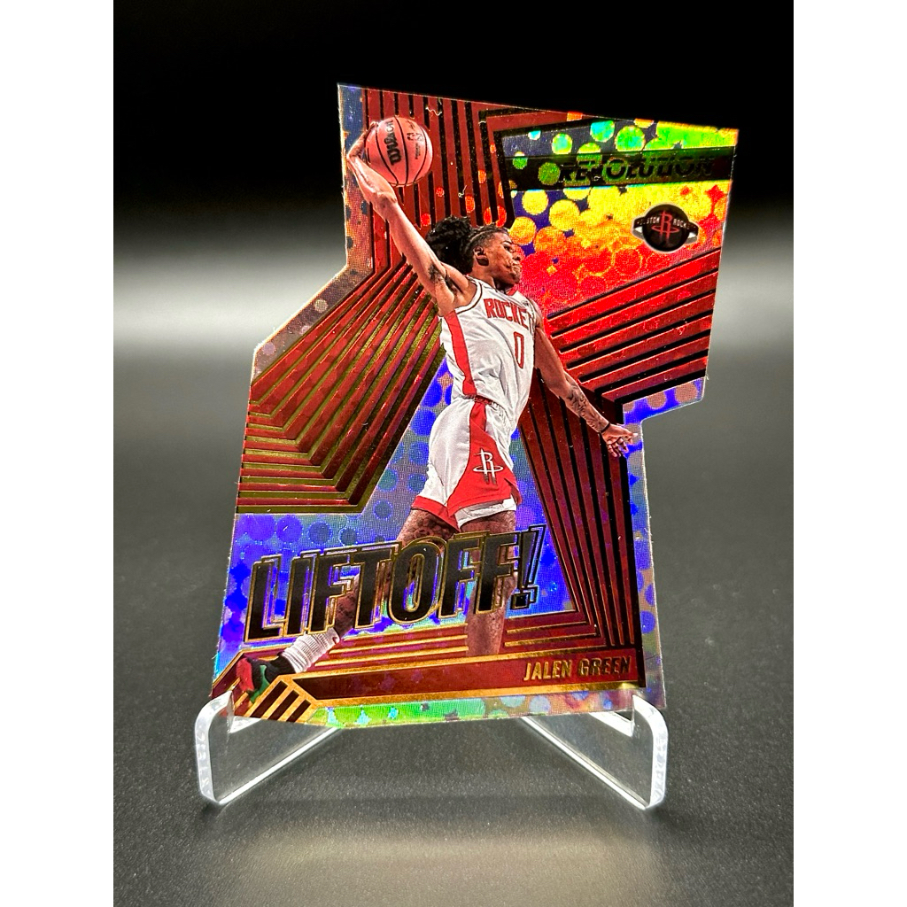 Panini Nba Card 21-22 Revolution Jalen Green Lift Off! บับเบิ้ล