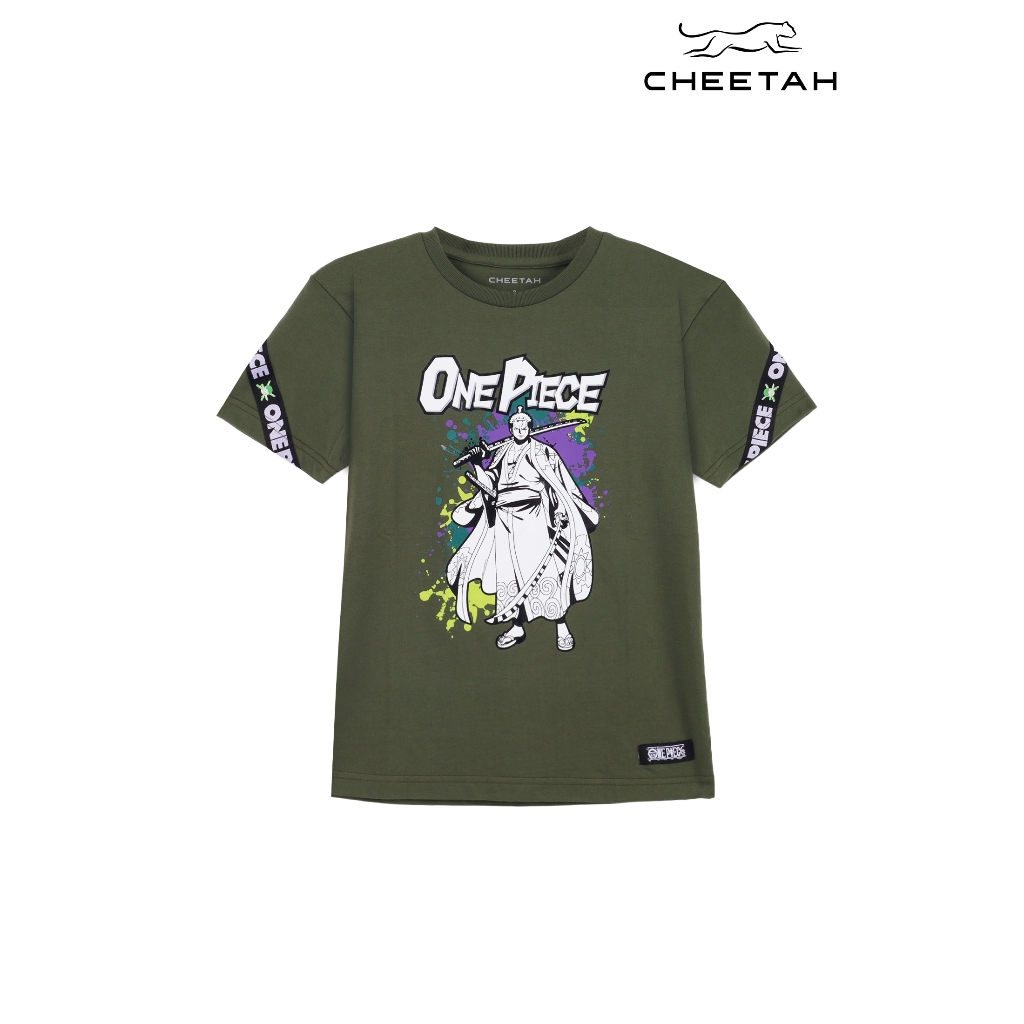 Cheetah Kids One Piece Boys Short Sleeve Regular Fit Shirt - CJ-9852