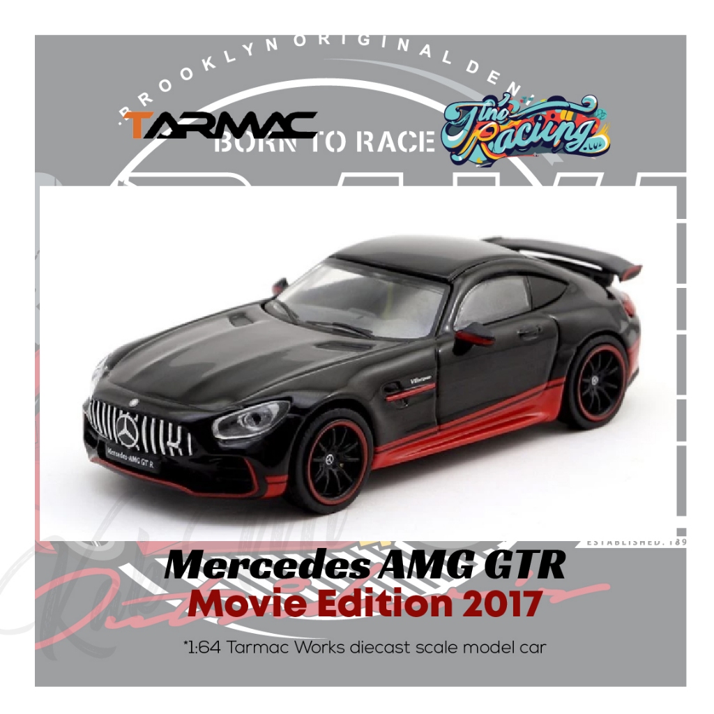Tarmac Works Hobby 64 Mercedes AMG GTR 2017 Movie Edition