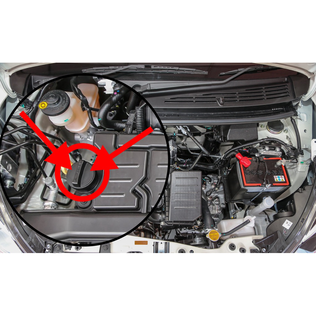 PERODUA AXIA ALZA MYVI LAGI BEST ICON BEZZA 1.0 KEMBARA DVVT PENUTUP MINYAK HITAM ENGINE OIL CAP 121