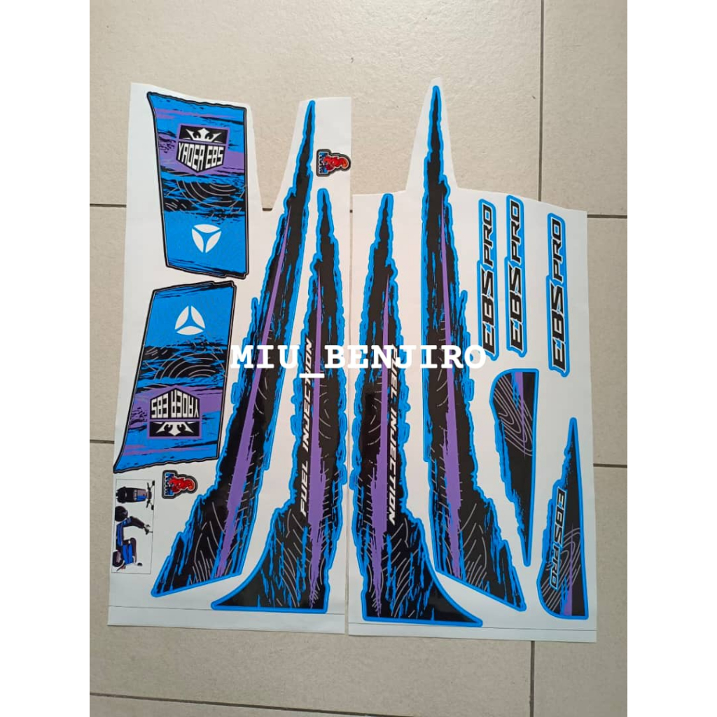 STRIPE YADEA E8S BUTTERFLY EDITION