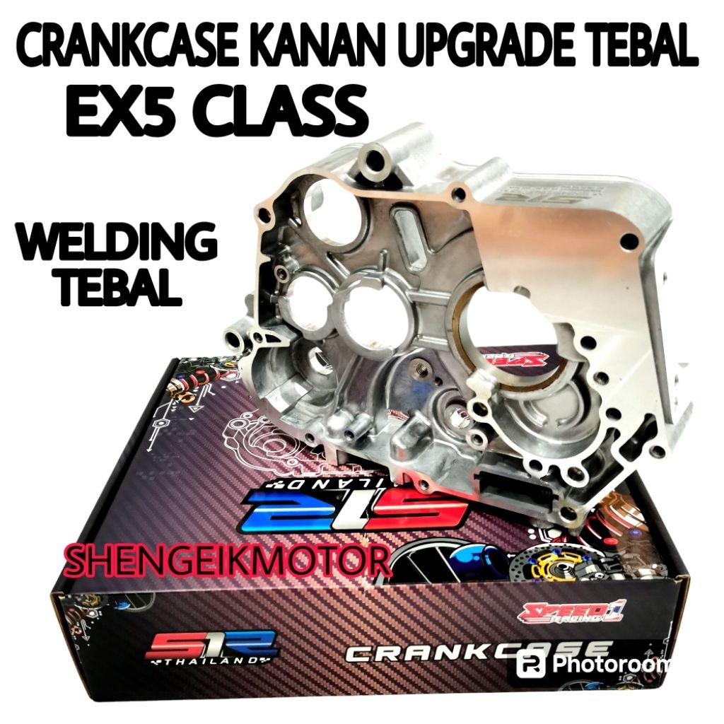 S1R CRANKCASE EX5 CLASS BELAH KANAN CRANKCASE RH WELDING TEBAL S1R