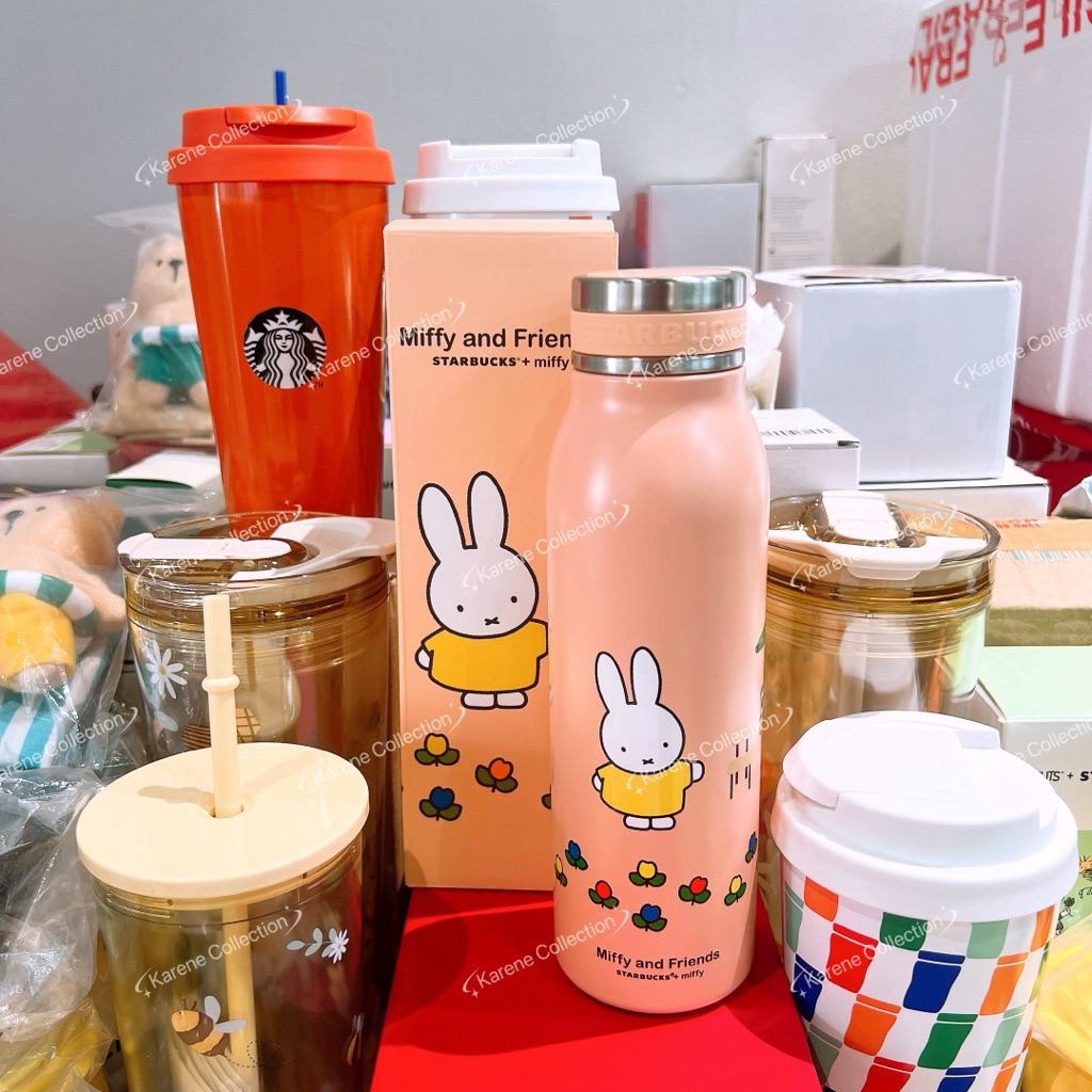 Starbucks x Miffy Boris 23rd Anniversary Exclusive 2025 Collection SS ขวด 443ml 印 Star 尼gangangang B