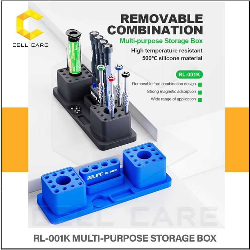 RELIFE RL-001K กล่องเก็บของอเนกประสงค์สําหรับเครื่องมือซ่อมแซมสําหรับเครื่องมือซ่อมแซม