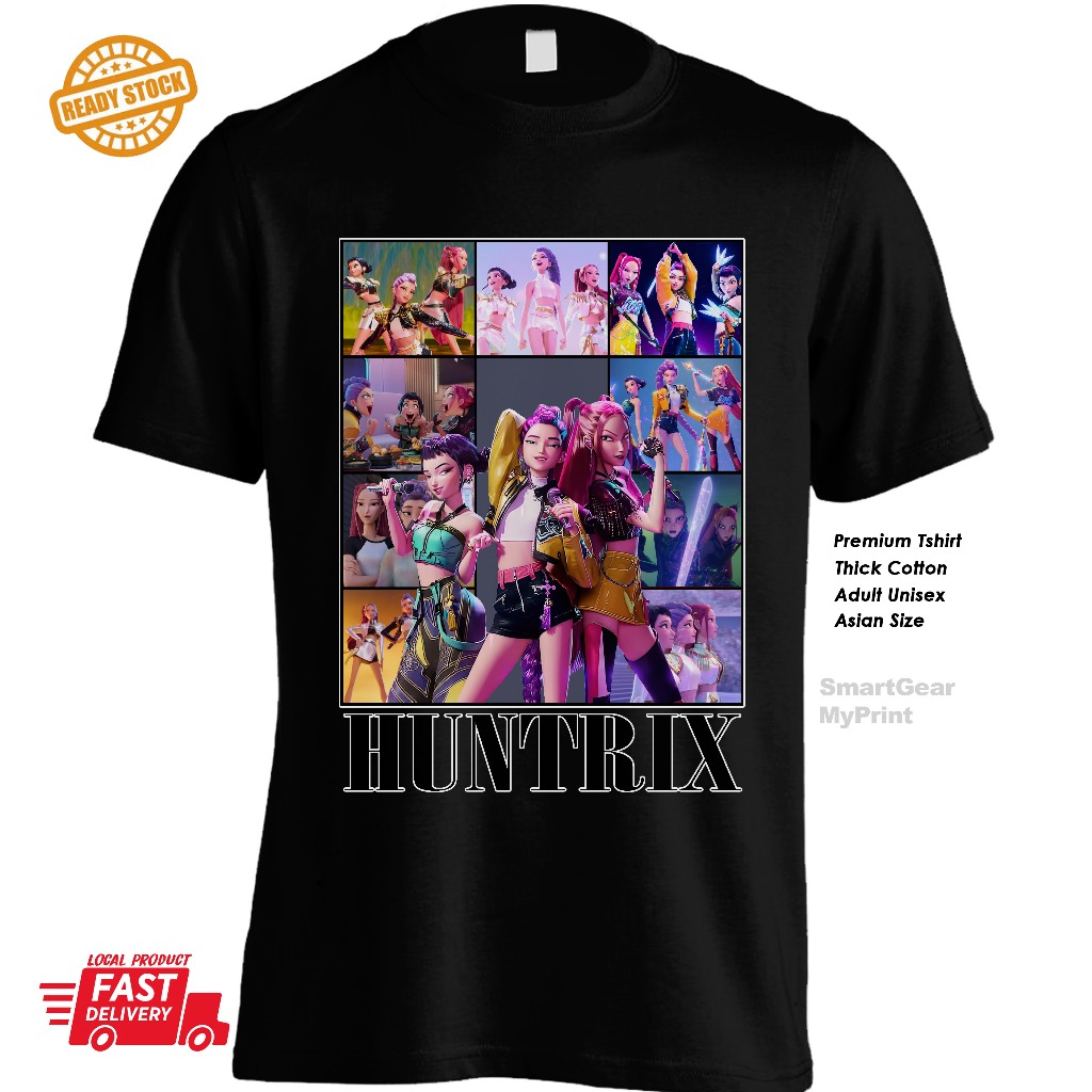 Huntrix Adult Tshirt Short Sleeve Adult Shirt