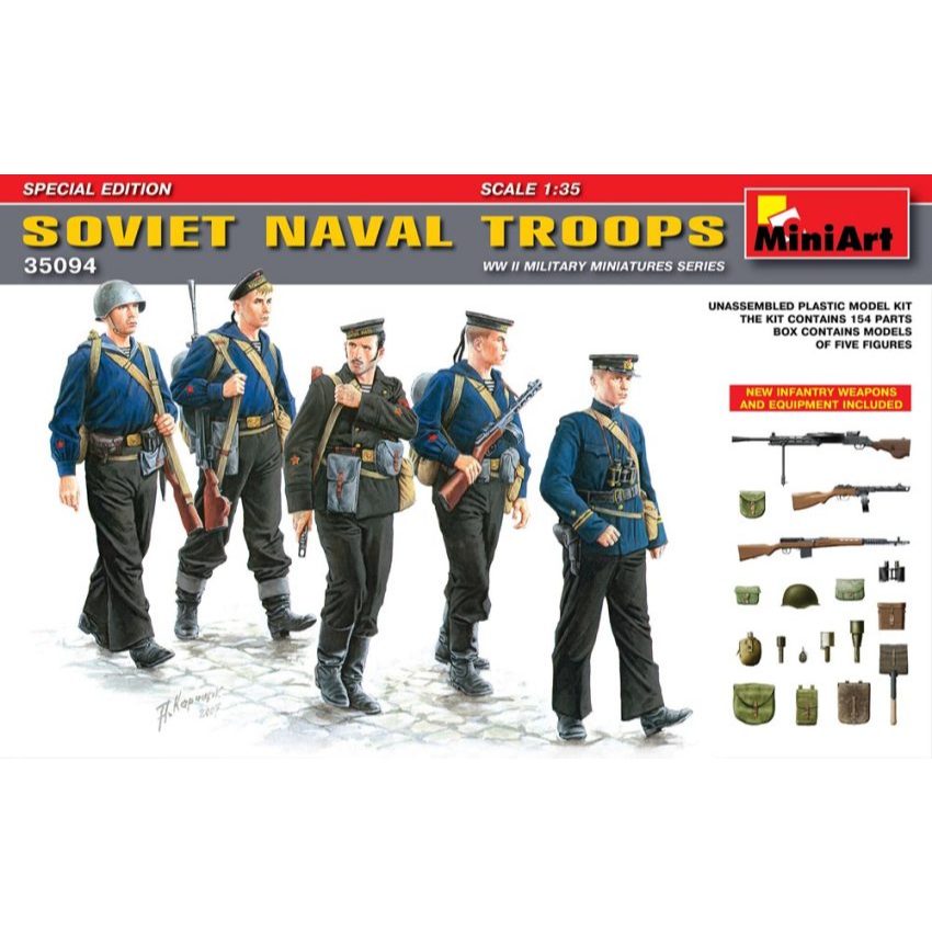MiniArt 35094 Naval Troops 1/35