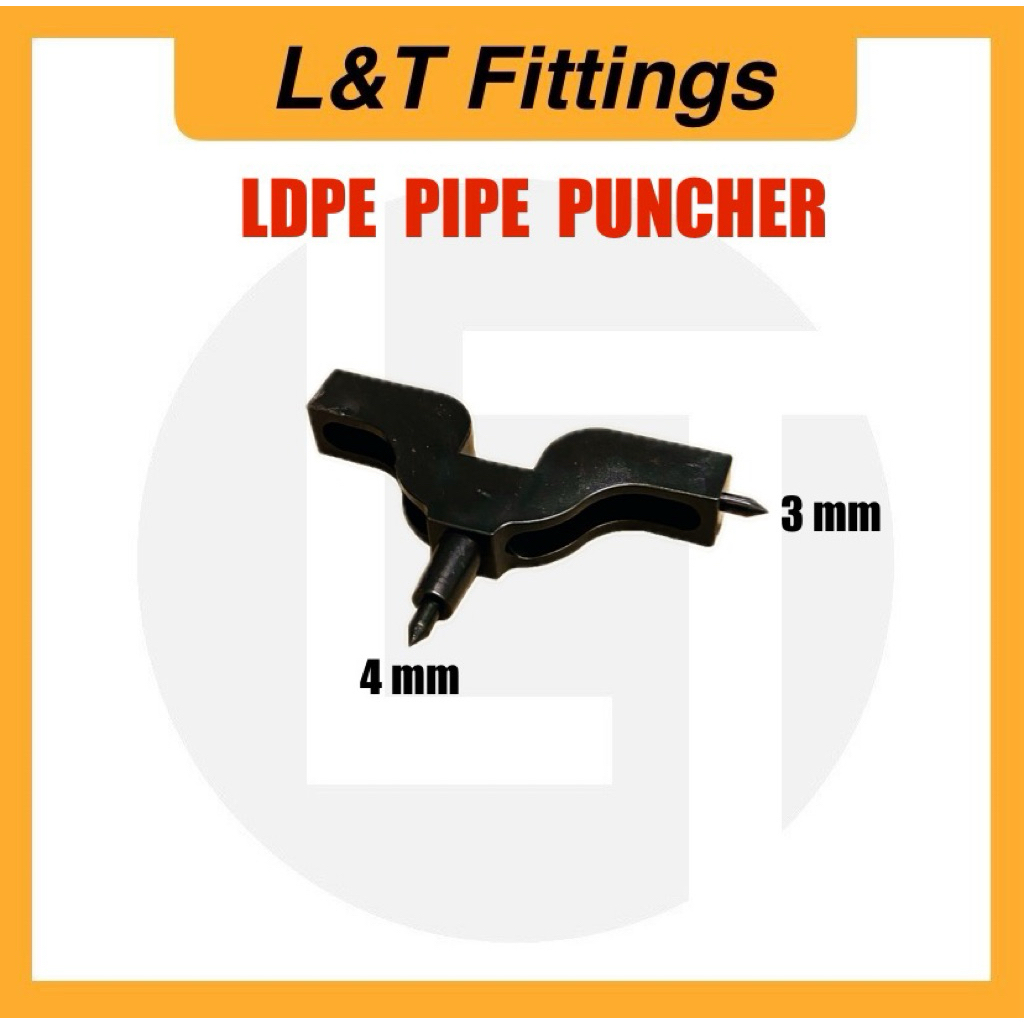 LDPE PIPE PUNCHER [3mm & 4mm] LDPE POLYPIPE FERTIGASI IRRIGATION AGRICULTURE