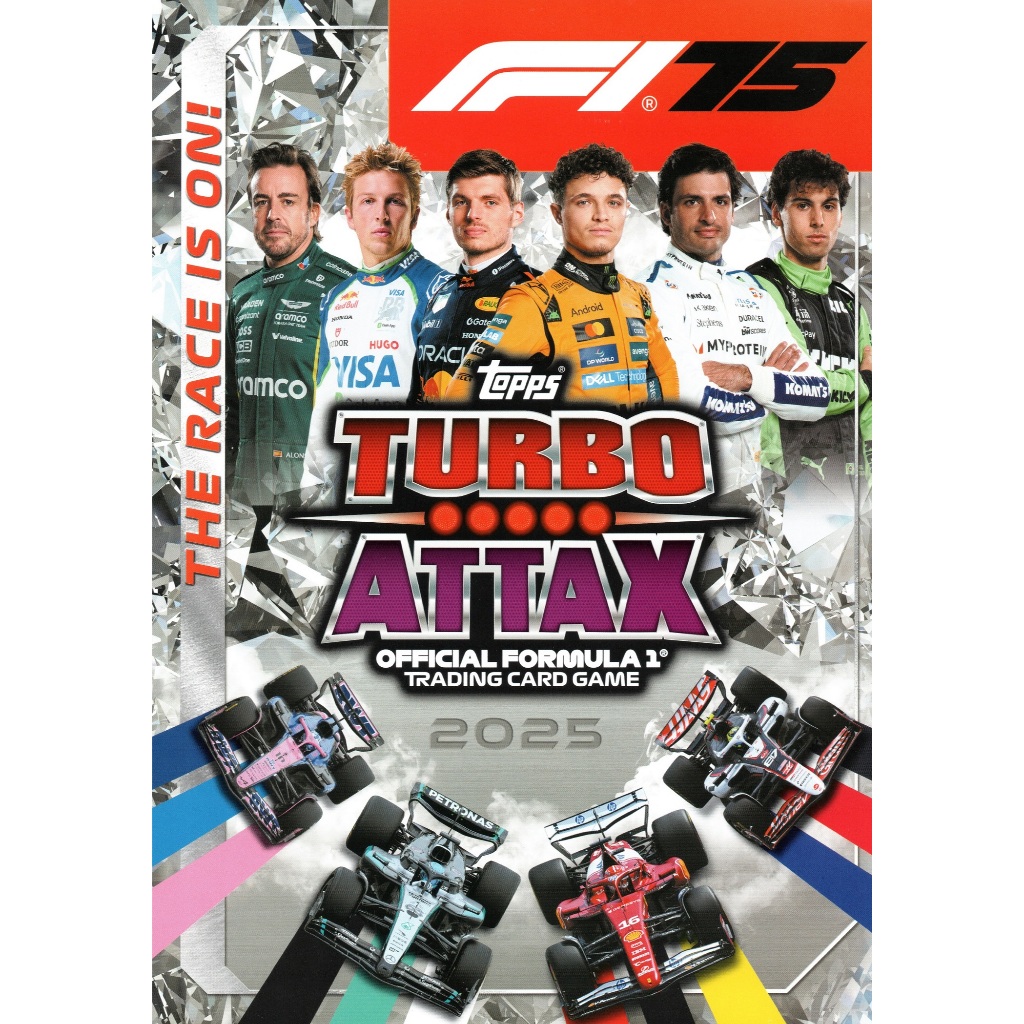 Topps F1 Turbo Attax 2025 - การ์ดทีม F1