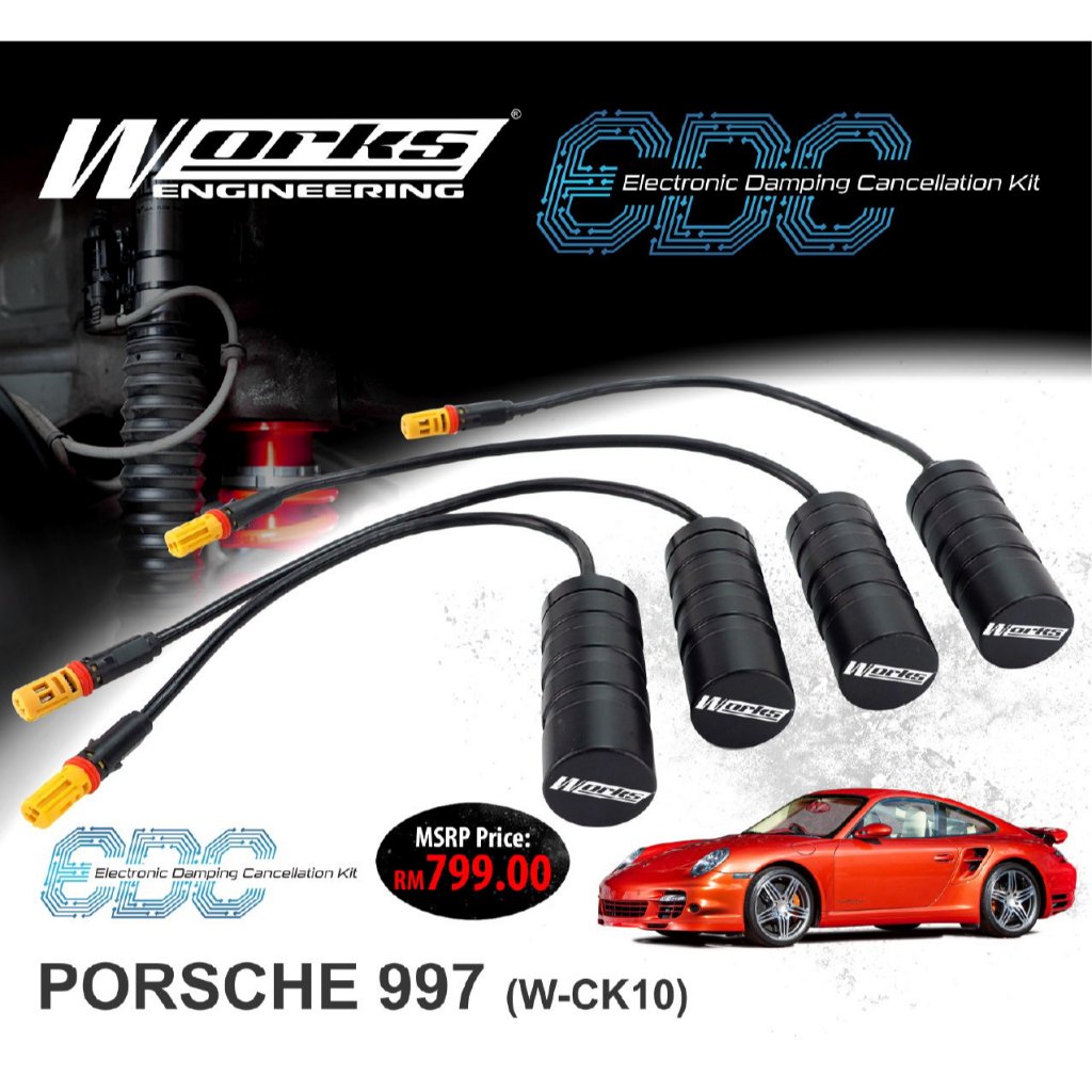 PORSCHE 997 Works Engineering Electronic Damping Control (EDC) ชุดยกเลิก
