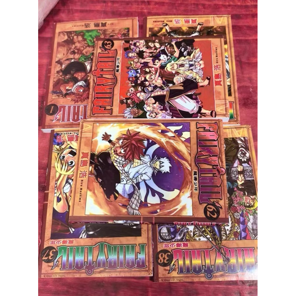 [ครบชุด 90 เล่ม-Fee] Full Color Magic Boy FAIRY TAIL 1-63+Extra Gaiden+Century Mission Total 90 FAIR