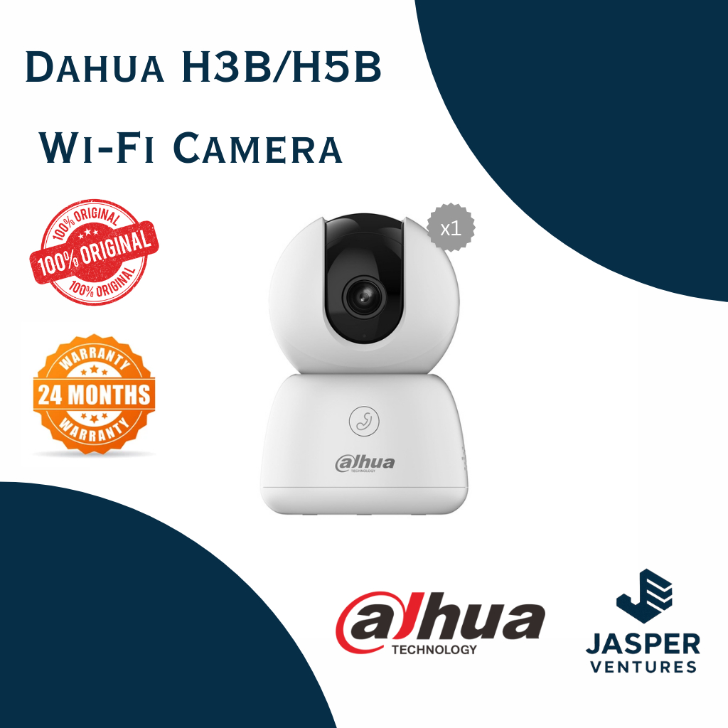 DAHUA HERO B1 3MP/5MP WI-FI WIRELESS PAN TILT PT พร้อมปุ่ม CALL กล้องวงจรปิด INDOOR (DH-H3B/DH-H5B)