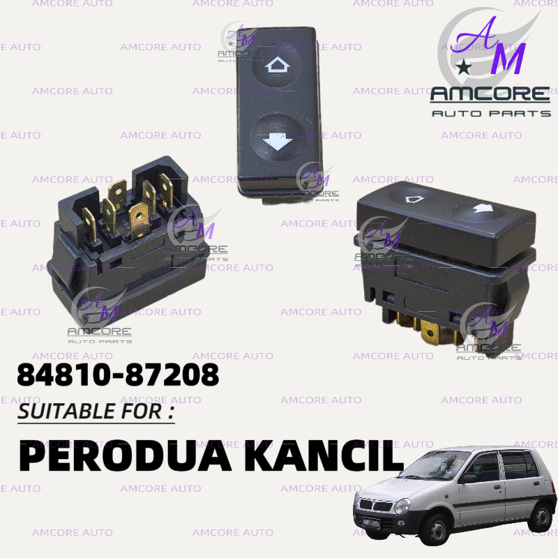 PERODUA KANCIL K4 (6 PIN) - POWER WINDOW SWITCH / WINDOW SINGLE SWITCH / WINDOW SUB SWITCH