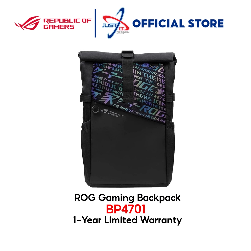 ASUS ROG BP4701 17" GAMING BACKPACK - สีดํา