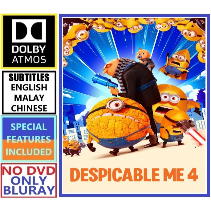 DCTN163 Despicable Me 4 (2024) Animation Adventure Comedy