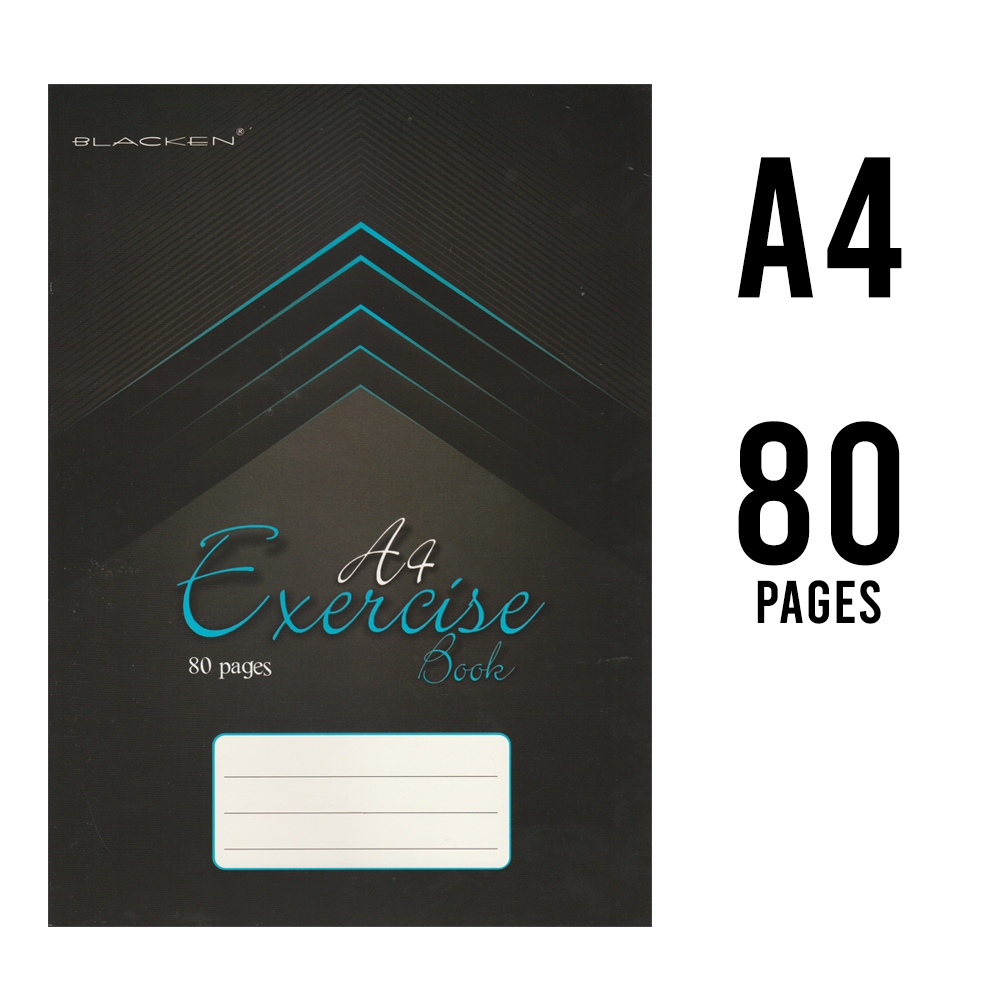 AKAR EXERCISE BOOK BLACKEN SERIES - V CAN EXERCISE BOOK (A4 - 80/100/120 หน้า) ( VC-E80/VC-E100/VC-E