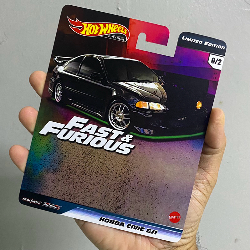 Kad custom size Premium - Fast and Furious - Honda Civic SI (EJ1)