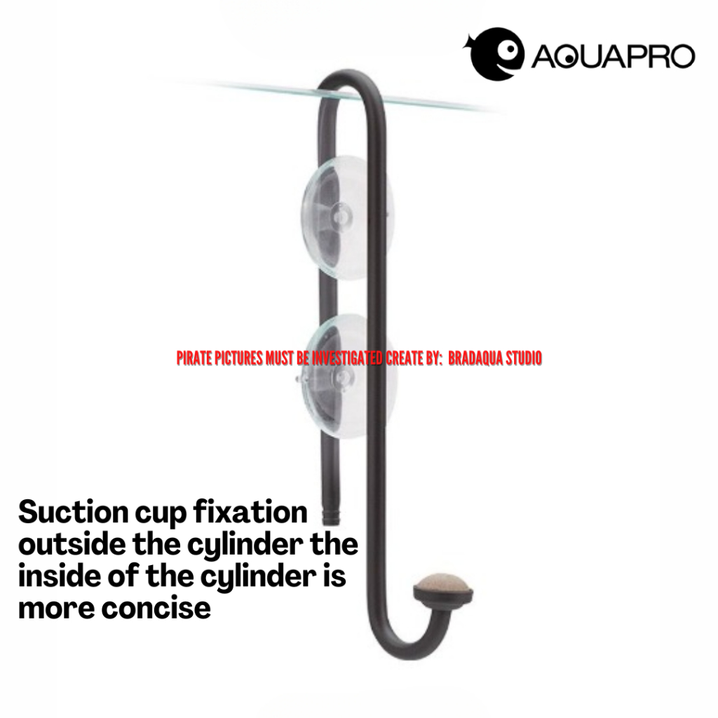 AQUAPRO CO2 Diffuser, Aquarium Stainless Steel CO2 Diffuser Atomizer with Suction Cup for Aquarium Planted Fish Tank ราคา ถูกที่สุด ดีลบีเคเค แกลเลอรีภาพที่ 6