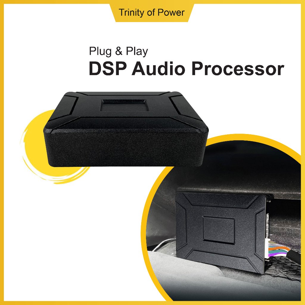 DSP PLUG & PLAY OEM / ANDROID PLAYER 4 CH DSP AMPLIFIER เครื่องเล่น Android เครื่องเสียงรถยนต์ซับวูฟ