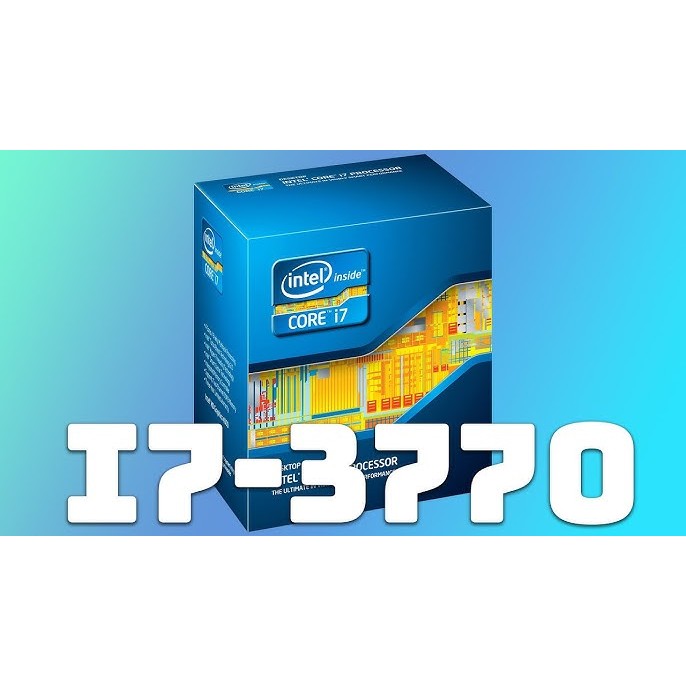 CPU ซ็อกเก็ต Intel Core i7 3770, LGA1155