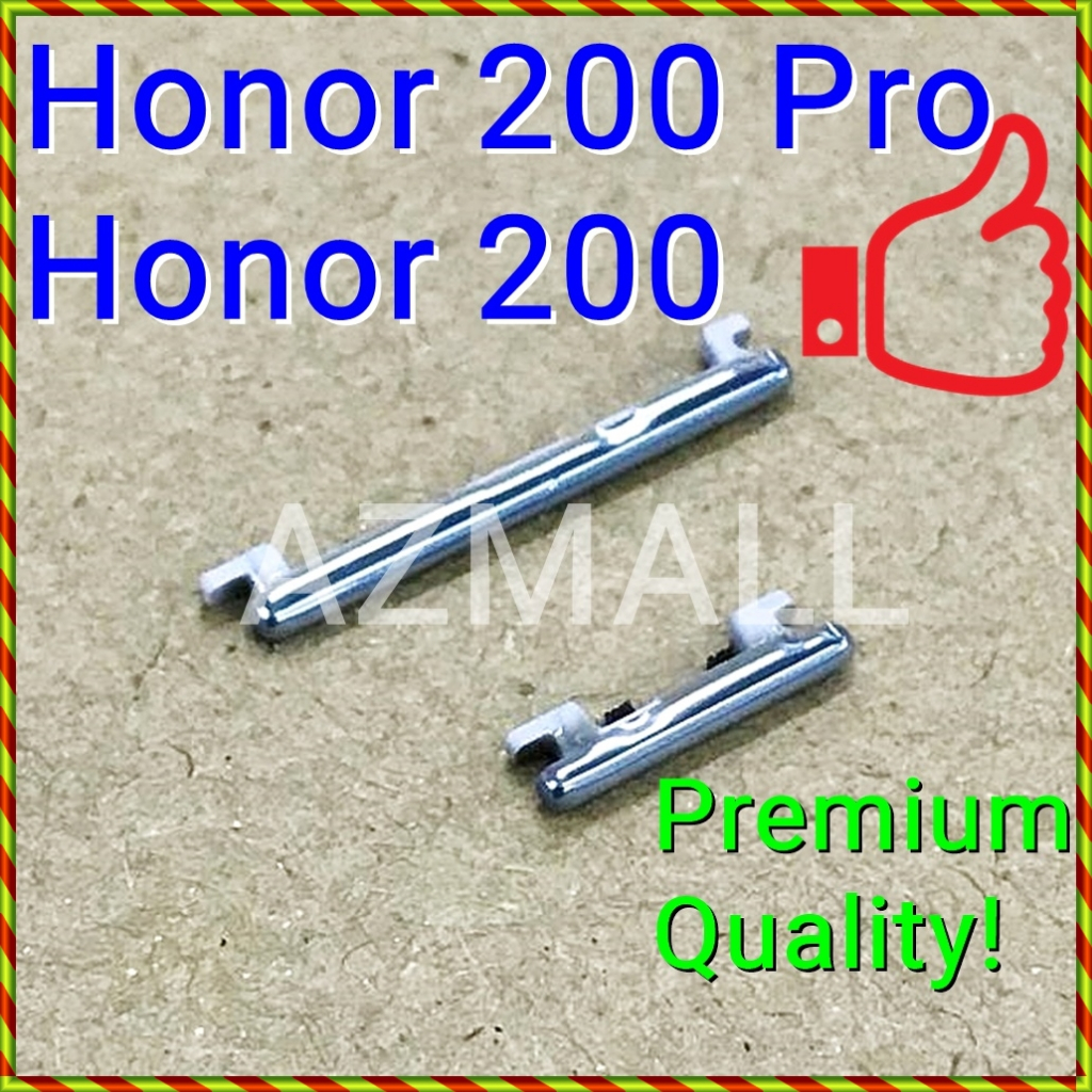 (3 สี) ชุดปุ่มด้านข้างปริมาณพลังงานเปิด/ปิดใหม่สําหรับ Honor 200 / 200 Pro 5G / ELI-NX9 ELP-NX9