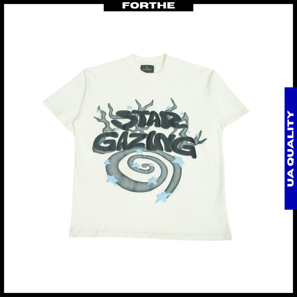 Broken Planet Stargazing เสื้อยืดขนาดใหญ่ Streetwear Broken Planet TShirt Stargazing