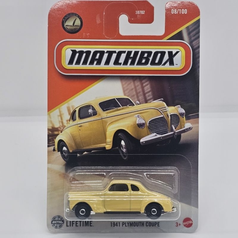 MATCHBOX 1941 PLYMOUTH COUPE
