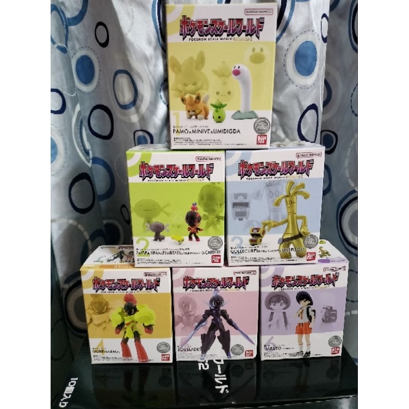 BANDAI POKÉMON SCALE WORLD PALLE REGION 2 W/O GUM