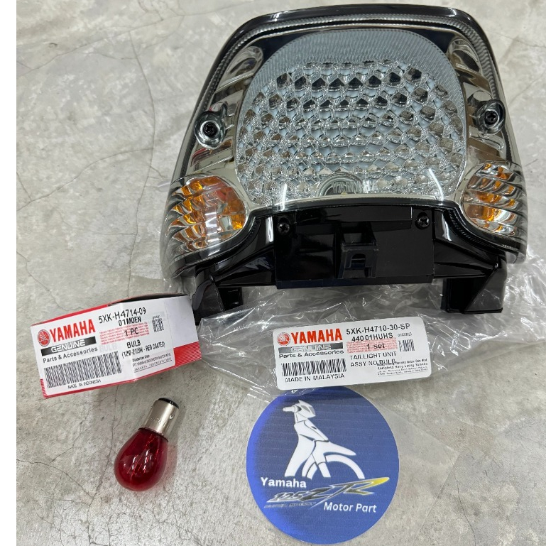 Y125 Y125Z Y125ZR โคมไฟหาง 5XK-H4710 LAMPU BELAKANG ไฟด้านหลัง YAMAHA TAIL LAMP BULB LAMPU BULB BELA