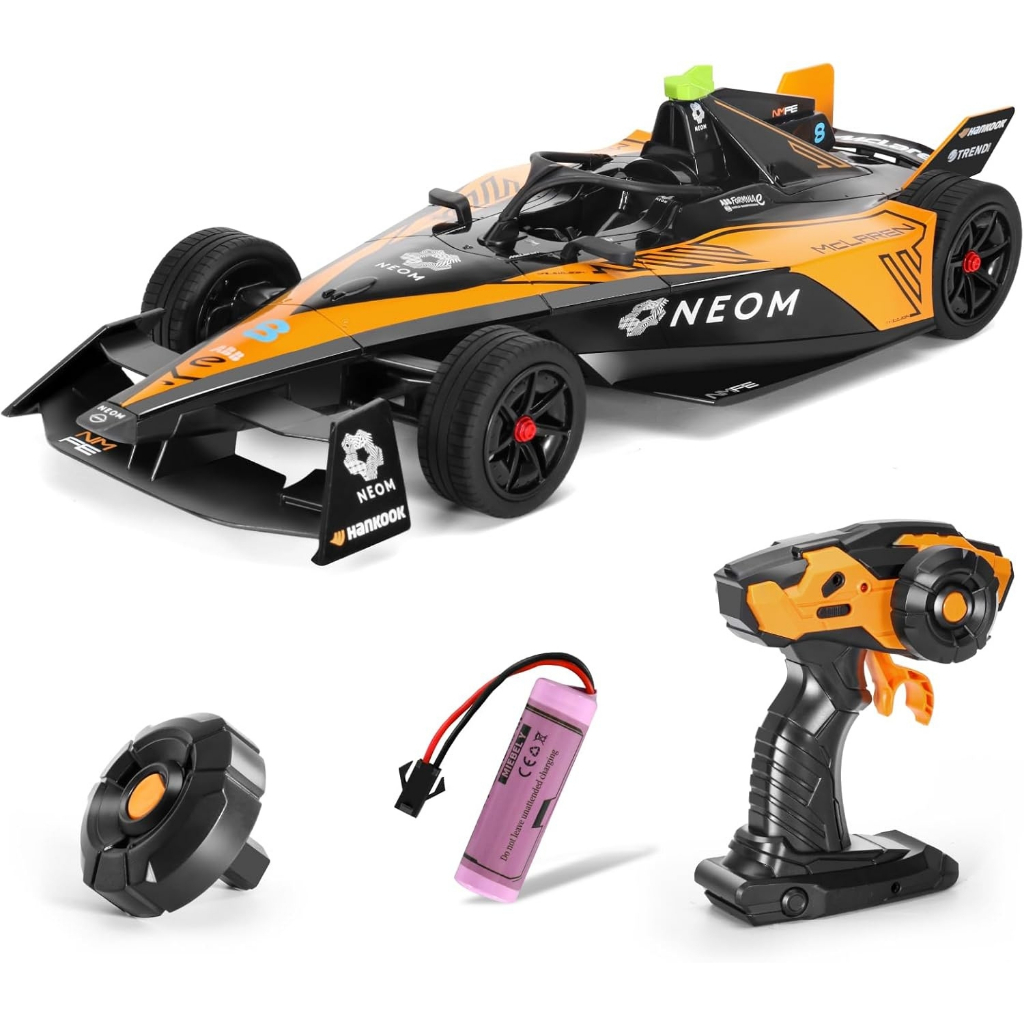 RW Officially Licensed McLaren NEOM Formula E 1:14 Scale 2.4GHz Remote Control Racing Car