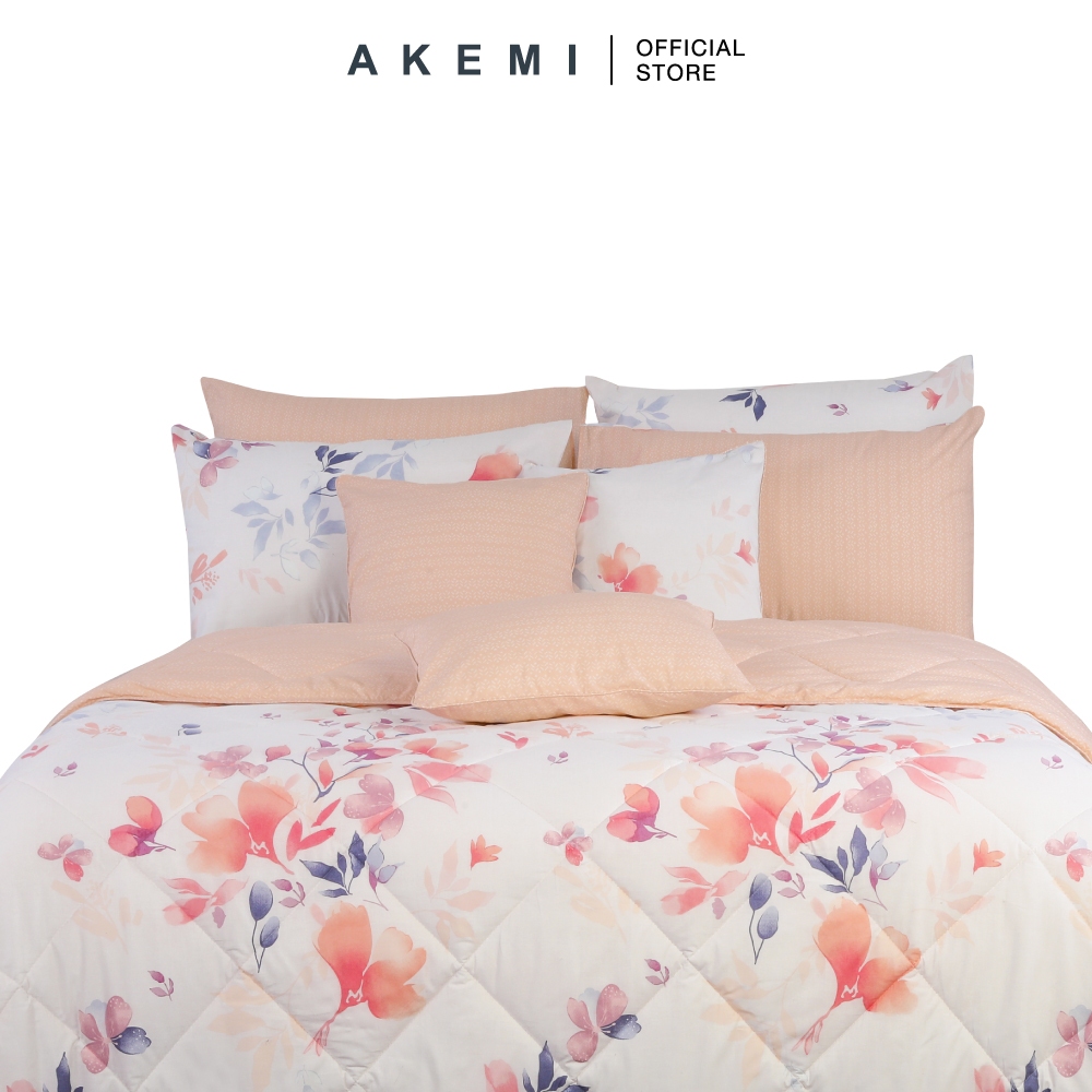 Akemi Cotton Essentials Enclave Joy ชุดผ้าปูที่นอนผ้าฝ้าย 100% 650 TC (Super Single/ Queen/ King)