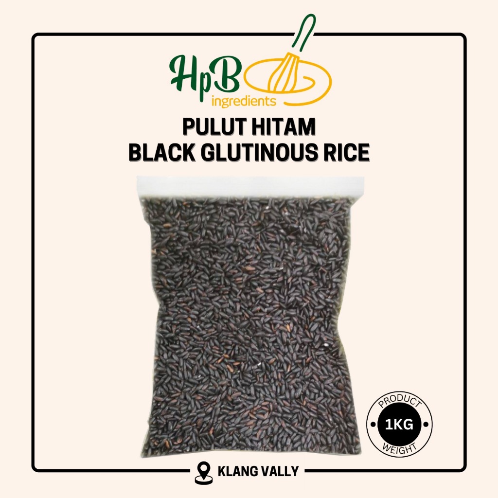 Beras Pulut Hitam/ ข้าวเหนียวดํา 黑米 1กก./5กก.
