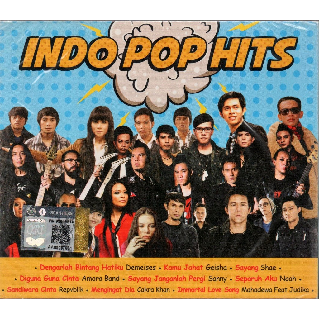 Indo Pop Hits - Tegar Sanny Noah Nidji ( 2 CD )