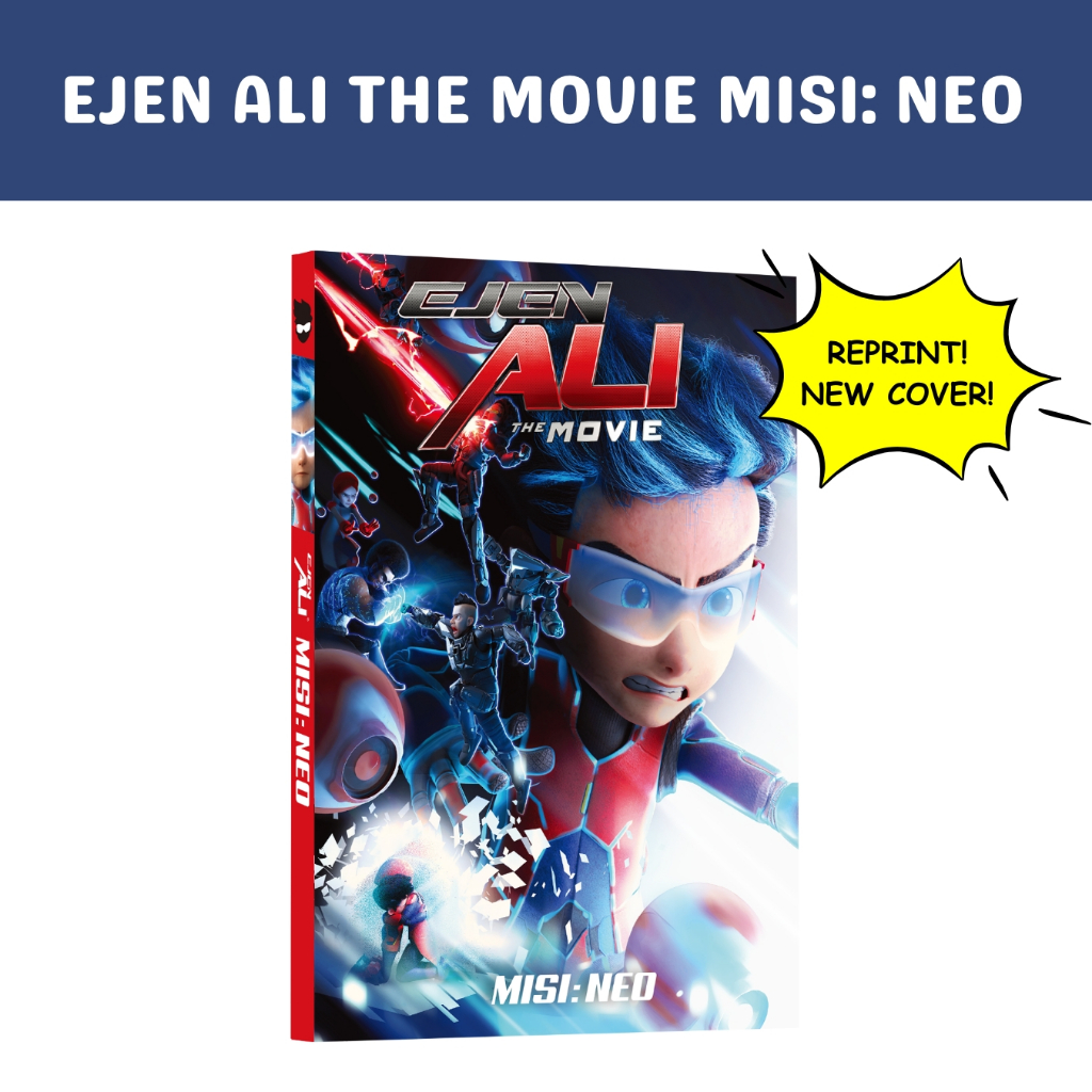 KOMIK EJEN ALI THE MOVIE MISI: NEO. Majalah Komik Ejen Ali. Edisi 2024. New Cover