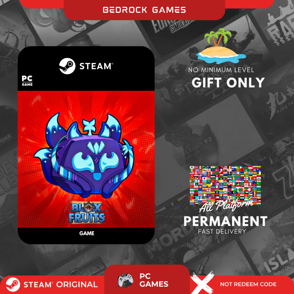 Blox Fruit PC Game ผลไม้ Kekal Selamyanya - Type Kitsune