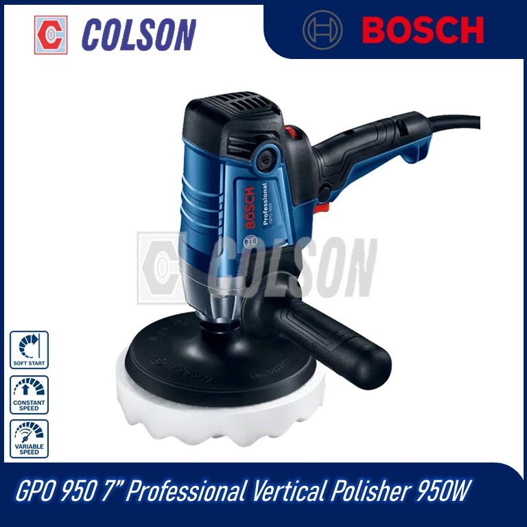 COLSON BOSCH GPO 950 7 เครื่องขัดแนวตั้งระดับมืออาชีพ 950W