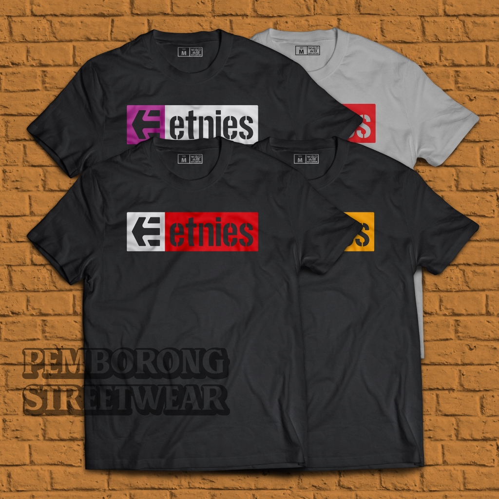190gsm เสื้อยืด ยี่ห้อ ETNIES