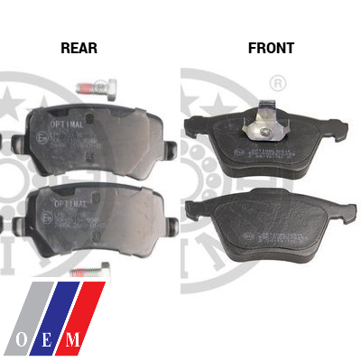 ผ้าเบรค VOLVO S80 II S60 II V70 II V60 XC60 XC70 II -REMSA/OPTIMAL