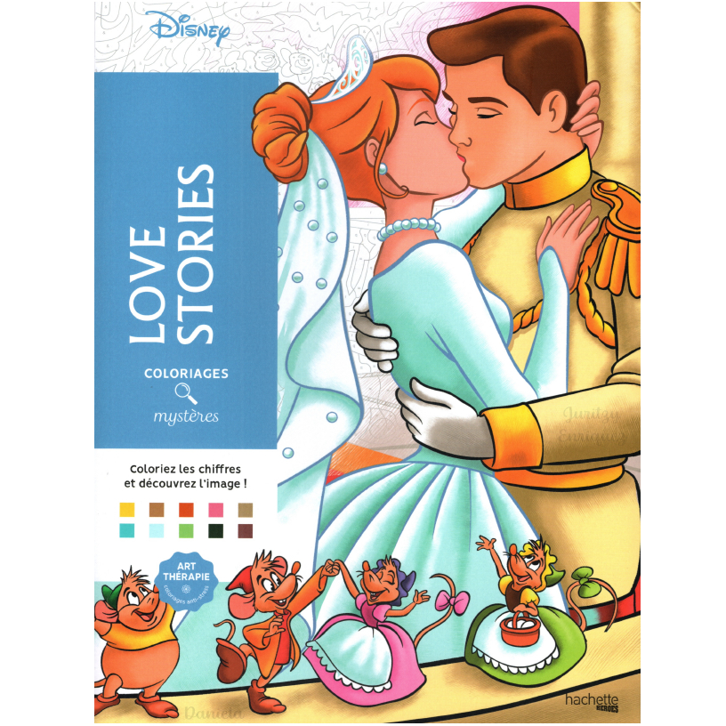 Color By Number LOVE STORIES - Kertas Mewarna Colour by number LOVE STORIES. สีรวม 100 หน้า